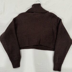 Aritzia Babaton Wool Cropped Turtleneck
